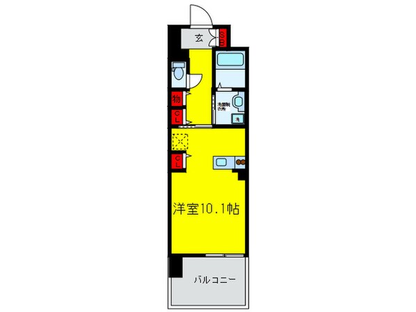 サニ－キャンプ今池の物件間取画像